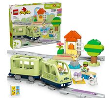 LEGO® DUPLO® Town 10427 Interaktivní dobrodružný vláček / Počet dílků: 57 / od 2 let