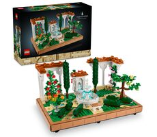 LEGO® Icons 10359 Zahrada s fontánou / Počet dílků: 1302 / od 18 let