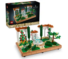 LEGO® Icons 10359 Zahrada s fontánou / Počet dílků: 1302 / od 18 let