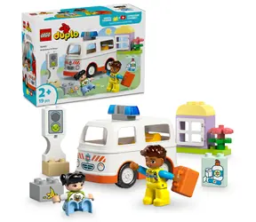 LEGO® DUPLO® 10447 Sanitka a řidič / Počet dílků: 19 / od 2 let