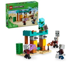 LEGO® Minecraft® 21267 Pouštní hlídka zákeřníků / Počet dílků: 105 / od 7 let