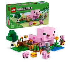 LEGO® Minecraft® 21268 Domeček Prasátka / Počet dílků: 238 / od 7 let