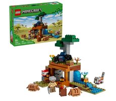 LEGO® Minecraft® 21269 Výprava do dolu a pásovec / Počet dílků: 247 / od 8 let