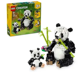 LEGO® Creator 3 v 1 31165 Divoká zvířata: Pandí rodinka / Počet dílků: 626 / od 8 let
