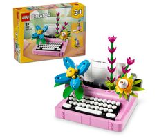 LEGO® Creator 3v1 31169 Psací stroj s květinami / Počet dílků: 363 / od 8 let / doprodej