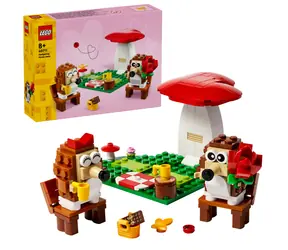 LEGO® Iconic 40711 Ježčí rande s piknikem / Počet dílků: 166 / od 8 let