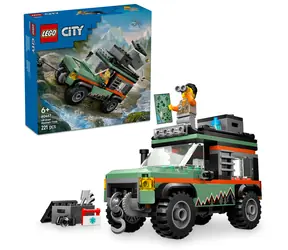 LEGO® City 60447 Terénní horské nákladní auto 4x4 / Počet dílků: 221 / od 6 let