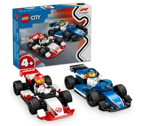 LEGO® City 60464 Závodní vozy F1® Williams Racing a Haas F1® / Počet dílků: 92 / od 4 let