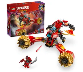 LEGO® NINJAGO® 71830 Kaiův bouřný jezdec a robot / Počet dílků: 333 / od 7 let