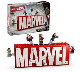 LEGO® Marvel 76313 Logo MARVEL a minifigurky / Počet dílků: 931 / od 12 let