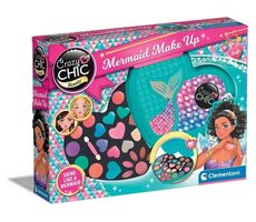 Clementoni Crazy Chic - Make-up sada stínů mořská panna / od 6 let