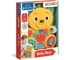 Clementoni Montessori - Didaktický medvídek / od 12 měsíců