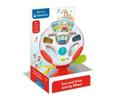 Clementoni Clemmy baby - Interaktivní volant / od 10 měsíců
