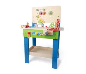 Hape Velký dřevěný ponk s nářadím / od 3 let