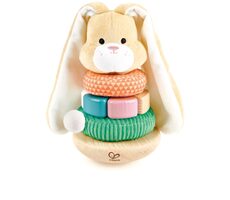 Hape Skládací pyramida Zajíček / od 10 měsíců