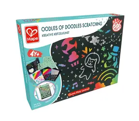 Hape Vyškrabovací obrázky / od 4 let