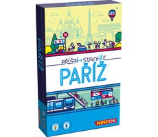 Mindok rodinná hra Příští stanice Paříž / od 8 let / 1-4 hráčů