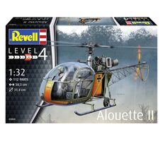 Revell vrtulníku Alouette II / Plastikový model / 1:32