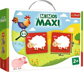 Trefl - Maxi Pexeso - Farma / 20 minut / 2-4 hráči / od 2 let