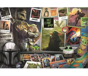 Trefl - Puzzle - The Mandalorian: Grogu / 1000 dílků / 68.3 x 48 cm / věk 12+
