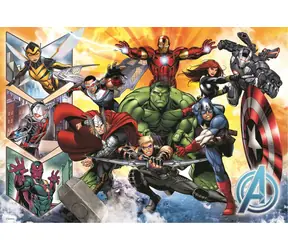Trefl - Puzzle - Avengers: Síla / 100 dílků / 41 x 27.8 cm / věk 5+