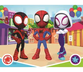 Trefl - Puzzle - Spidey a jeho úžasní přátelé / 30 dílků / 27 x 20 cm / věk 3+