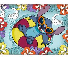 Trefl - Puzzle - Lilo&Stitch: Na prázdninách / 30 dílků / 27 x 20 cm / věk 3+