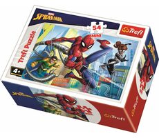 Trefl - Puzzle - Spiderman: Do Akce / 54 dílků / 20 x 13 cm / věk 4+