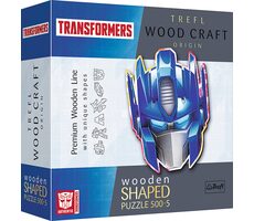 Trefl Wood Craft Origin - Puzzle - Transformers: Optimus Prime / 505 dílků / 39.4 x 51.9 cm / věk 14+