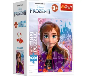 Trefl - Puzzle - Ledové království 2: Anna / 20 dílků / 22 x 16 cm / věk 3+
