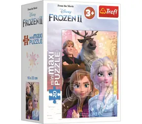Trefl - Puzzle - Ledové království 2: Přátelství / 20 dílků / 22 x 16 cm / věk 3+