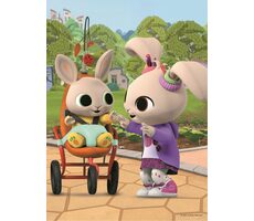 Trefl - Puzzle - Bing: Coco a Charlie / 20 dílků / 22 x 16 cm / věk 3+