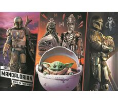 Trefl - Puzzle - The Mandalorian: Tajemný Baby Yoda / 300 dílků / 60 x 40 cm / věk 8+