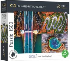 Trefl - Puzzle - UFT Aerial Mindblow: Na konci cesty / 1500 dílků / 85 x 58 cm / věk 12+