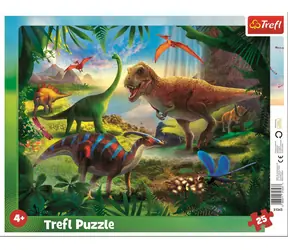 Trefl - Puzzle - Dinosauři / 25 dílků / 31.5 x 23.5 cm / věk 4+