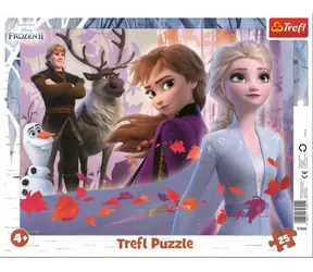 Trefl - Puzzle - Ledové království: Dobrodružství / 25 dílků / 31.5 x 23.5 cm / věk 4+