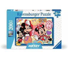 Ravensburger Mickey a Minnie na výletě / 200 dílků / od 8 let