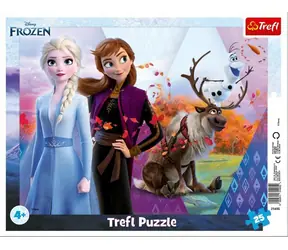 Trefl - Puzzle - Ledové Království II.  / 25 dílků / 31.5 x 23.5 cm / věk 4+