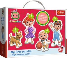 Trefl - Puzzle - Baby puzzle: Cocomelon 4v1 / 2|3|4|5 dílků / věk 2+