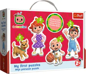 Trefl - Puzzle - Baby puzzle: Cocomelon 4v1 / 2|3|4|5 dílků / věk 2+