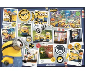 Trefl - Puzzle - Mimoni: Bláznívá foto kolekce / 500 dílků / 48 x 34 cm / věk 10+