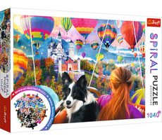 Trefl - Puzzle - Festival Horkovzdušných balónů / 1040 dílků / 68.3 x 48 cm / věk 12+