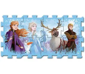 Trefl - Puzzle - Pěnové puzzle Ledové Království 2 / 117 x 60 / 28.5 x 28.5 cm / věk 2+