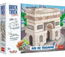 Trefl - Stavebnice - BRICK TRICK Travel: Vítězný oblouk L / 290 dílů / věk 7+