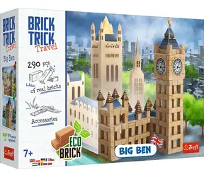 Trefl - Stavebnice - BRICK TRICK Travel: Big Ben L / 290 dílů / věk 7+