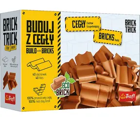 Trefl - Stavebnice - BRICK TRICK Balení střešních tašek / 40 ks / věk 6+