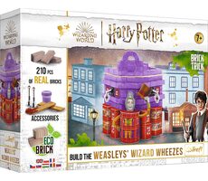 Trefl - Stavebnice - BRICK TRICK Harry Potter: Weasleyho kouzelnické žertíky M / 210 dílů / věk 8+