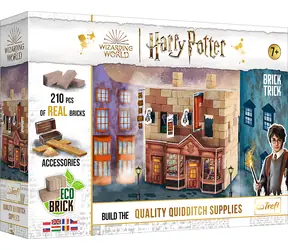 Trefl - Stavebnice - BRICK TRICK Harry Potter: Prvotřídní potřeby pro famfrpál M / 210 dílů / věk 8+