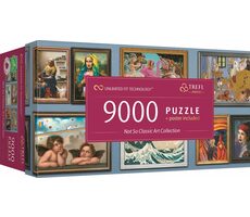 Trefl - Puzzle - UFT Netradiční umění / 9000 dílků / 198.6 x 92.8 cm / věk 12+