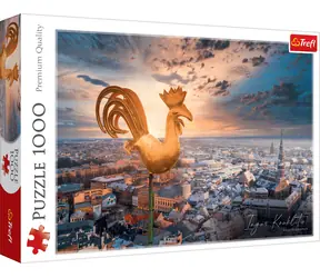 Trefl - Puzzle - Riga, Lotyšsko / 1000 dílků / 68.3 x 48 cm  / věk 12+